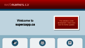 What Superzapp.ca website looked like in 2016 (8 years ago)