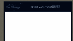What Spirityachtcharters.com website looked like in 2016 (8 years ago)