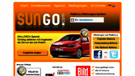 What Sungo.eu website looked like in 2016 (8 years ago)