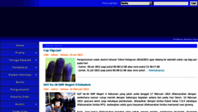 What Smpn4kebumen.sch.id website looked like in 2016 (8 years ago)