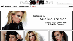 What Skintwo.biz website looked like in 2016 (8 years ago)
