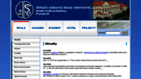 What Sosvet.cz website looked like in 2016 (8 years ago)