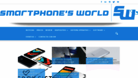 What Smartphonesworld.es website looked like in 2016 (8 years ago)