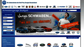 What Schwabengarage-stuttgart.de website looked like in 2016 (8 years ago)