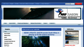 What Saeon.ac.za website looked like in 2016 (8 years ago)