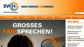 What Stadtwerke-homburg.de website looked like in 2016 (9 years ago)