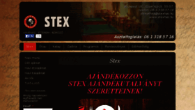 What Stexhaz.hu website looked like in 2016 (8 years ago)
