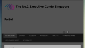 What Singaporeec.com website looked like in 2016 (8 years ago)