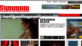 What Summummag.com website looked like in 2016 (8 years ago)