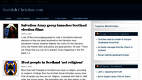 What Scottishchristian.com website looked like in 2016 (8 years ago)