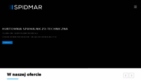 What Spidmar.pl website looked like in 2016 (8 years ago)