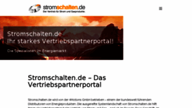What Stromschalten.de website looked like in 2016 (8 years ago)