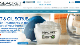 What Seacretspa.com.au website looked like in 2016 (8 years ago)