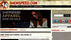 What Shemspeed.com website looked like in 2016 (8 years ago)