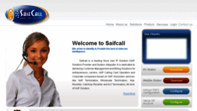 What Saifcall.net website looked like in 2016 (8 years ago)