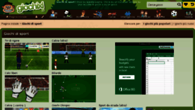 What Sport.giochixl.it website looked like in 2016 (8 years ago)