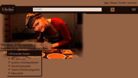 What Schokoladenland.de website looked like in 2016 (8 years ago)
