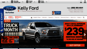What Shopkellyford.com website looked like in 2016 (8 years ago)