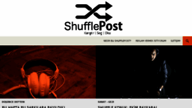What Shufflepost.com website looked like in 2016 (8 years ago)