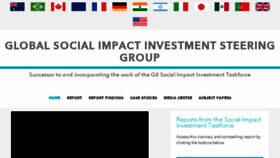 What Socialimpactinvestment.org website looked like in 2016 (8 years ago)
