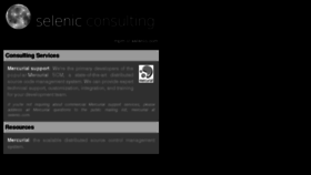 What Selenic.com website looked like in 2016 (8 years ago)