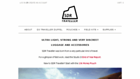 What Sdrtraveller.com website looked like in 2016 (8 years ago)