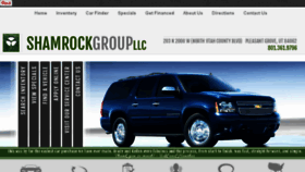 What Shamrockautogroup.com website looked like in 2016 (8 years ago)