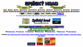 What Spisskyhrad.sk website looked like in 2016 (8 years ago)