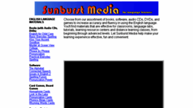 What Sunburstmedia.com website looked like in 2016 (8 years ago)