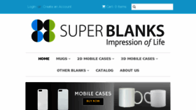 What Superblanks.in website looked like in 2016 (7 years ago)