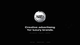 What Sarocreative.com website looked like in 2016 (8 years ago)