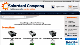 What Solardeal.fr website looked like in 2016 (7 years ago)