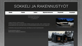 What Sokkelijarakennustyot.fi website looked like in 2016 (8 years ago)