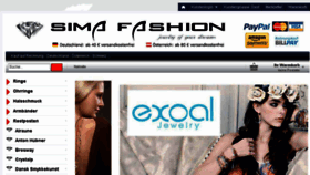 What Sima-fashion.de website looked like in 2016 (8 years ago)