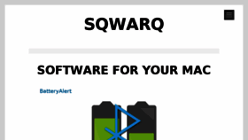 What Sqwarq.com website looked like in 2016 (8 years ago)