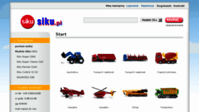 What Siku.pl website looked like in 2016 (8 years ago)