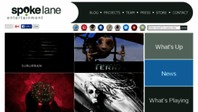 What Spokelane.com website looked like in 2016 (8 years ago)