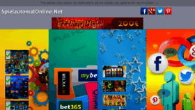 What Spielautomatonline.net website looked like in 2016 (7 years ago)