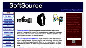 What Softsource.com website looked like in 2016 (7 years ago)