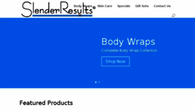 What Slenderresults.com website looked like in 2016 (8 years ago)