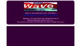 What Superwave.net website looked like in 2016 (8 years ago)