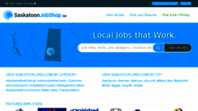 What Saskatoonjobshop.ca website looked like in 2016 (8 years ago)