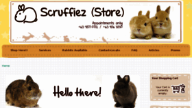 What Scruffiez.com website looked like in 2016 (8 years ago)