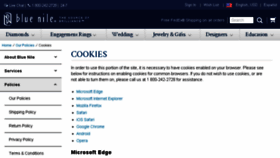 What Secure.bluenile.com website looked like in 2016 (8 years ago)