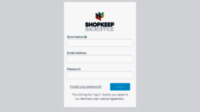 What Shopkeepapp.com website looked like in 2016 (7 years ago)
