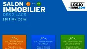 What Salon-immobilier-annecy.com website looked like in 2016 (7 years ago)