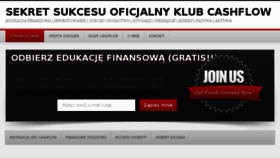 What Sekretsukcesu.edu.pl website looked like in 2016 (8 years ago)