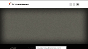 What Secure.piensasolutions.com website looked like in 2016 (8 years ago)