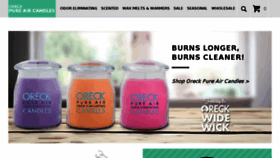 What Shop.pureaircandles.com website looked like in 2016 (8 years ago)