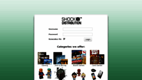 What Shockdistribution.co.uk website looked like in 2016 (7 years ago)